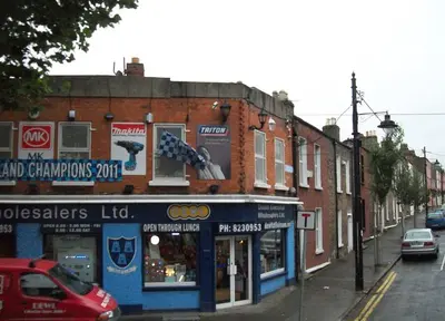 Dublin Electrical Wholesalers Ltd on the corner of North Circular Road and Summer Street North