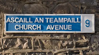 Church Avenue street sign