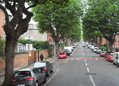 Traffic calming measures in Hollybank Road, Drumcondra