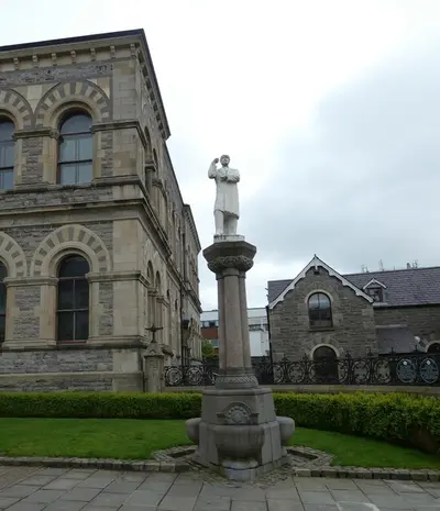 Statue of   P. A. McHugh