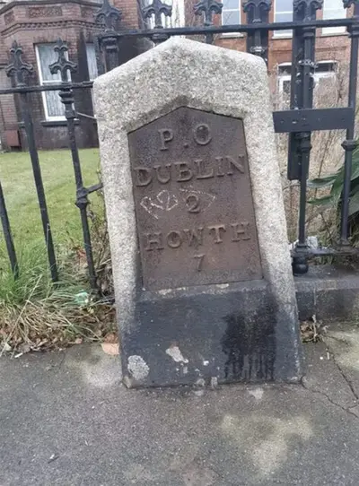 'Dublin 2 Howth 7' milestone, Marino