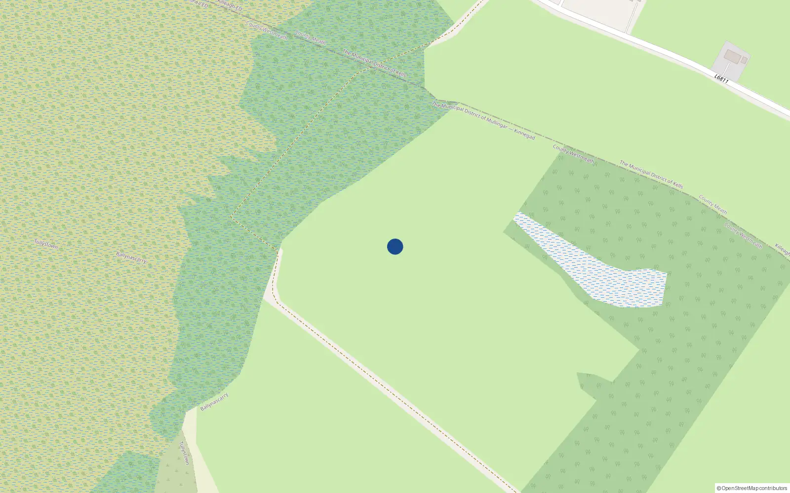 Overhead map showing the location of 1 Moland House, Talbot St, Dublin 1