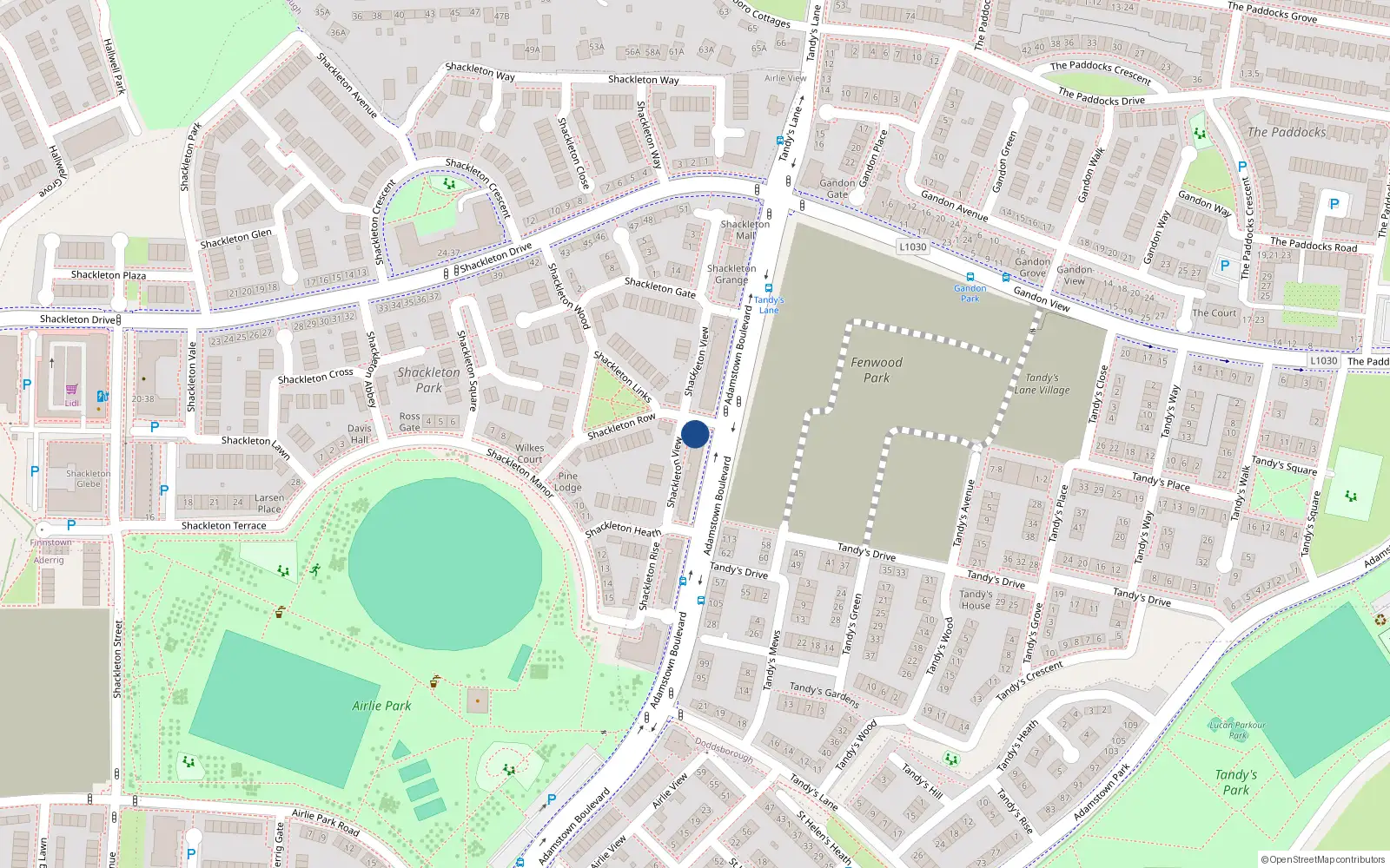 Overhead map showing the location of Units 18-31, 18 Shackleton View, Doddsborough