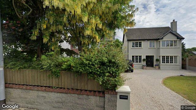 Street view of 12 Glenart Avenue, Blackrock
