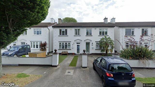 Street view of 36 Park Lawn, Dublin 3