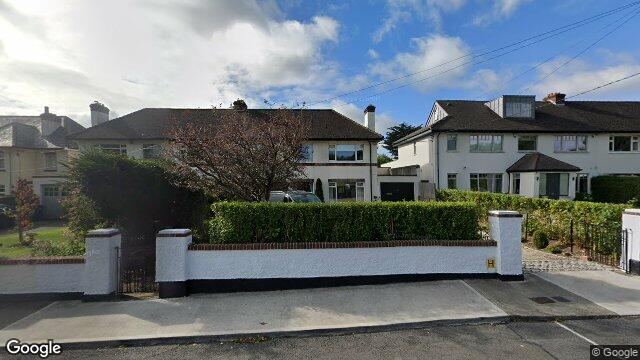 Street view of 3 Silchester Road, Glenageary, Dublin
