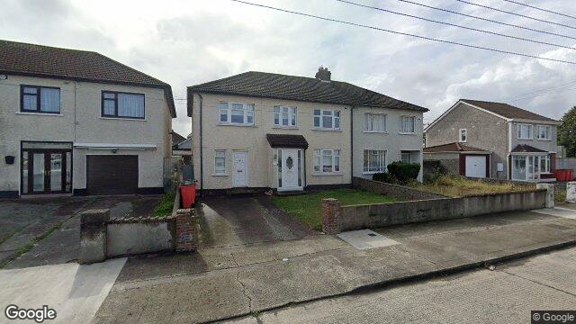 Street view of 53 St Brendans Park, Coolock, Dublin 5