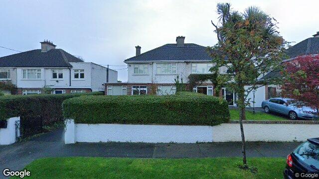 Street view of 35 Hyde Park Avenue, Blackrock, Co Dublin