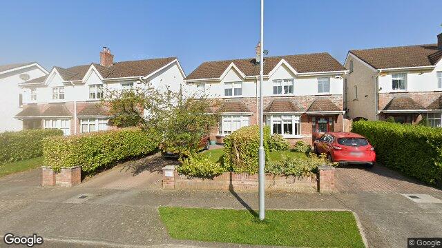 Street view of 13 St Andrews Fairway, The Fairways, Lucan