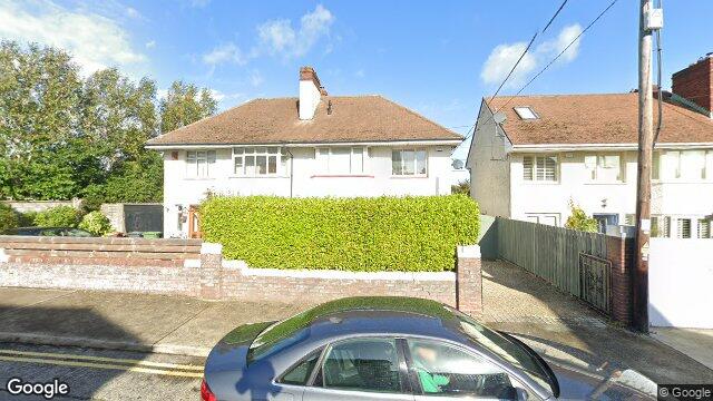 Street view of 9 the Close, Mount Merrion, Dublin