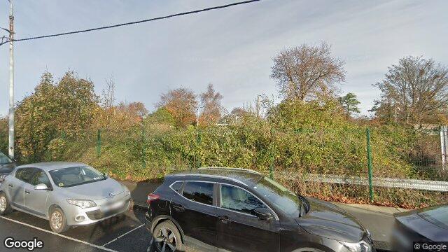 Street view of Adelaide Road, Glenageary