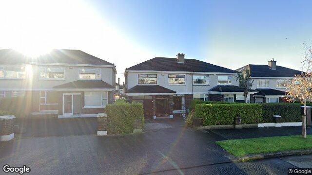 Street view of 25 Watson Avenue, Killiney, Dublin