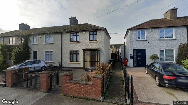 Street view of 44 Shelmartin Avenue, Dublin 3