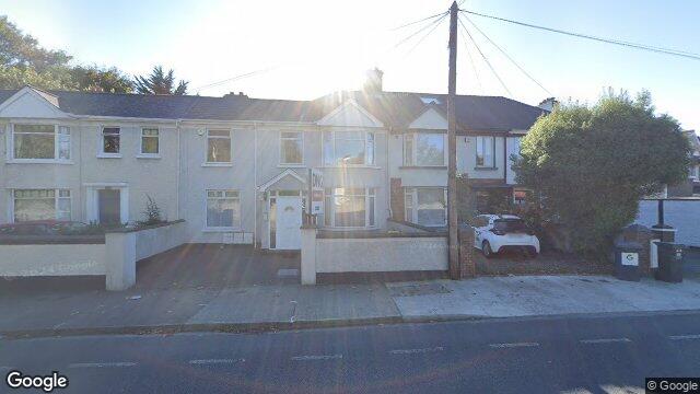 Street view of Apt 1, 91 Howth Road, Dublin 3