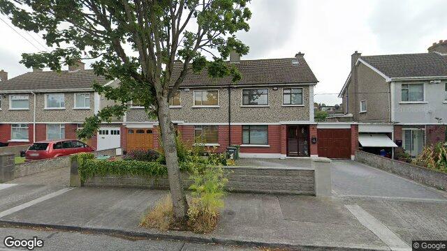Street view of 24 Limewood Road, Cameron Park, Raheny Dublin 5