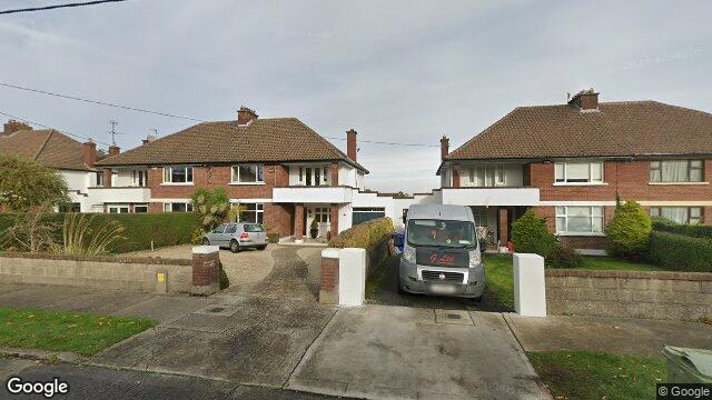 Street view of 17 Hillcourt Road, Dublin