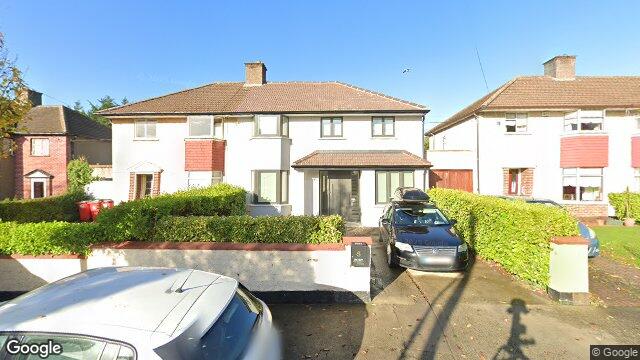 Street view of 50 Hollybrook Grove, Dublin 3