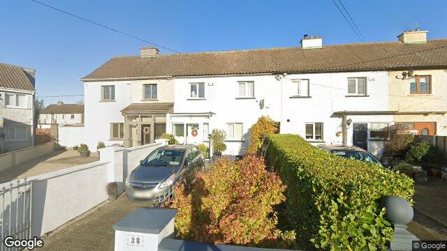Street view of 38 Saint Kevin's Villas, Sallynoggin