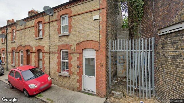 Street view of 19 Shamrock Cottages, Dublin 1