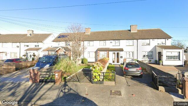 Street view of 86 Edenmore Crescent, Raheny Dublin 5, Dublin
