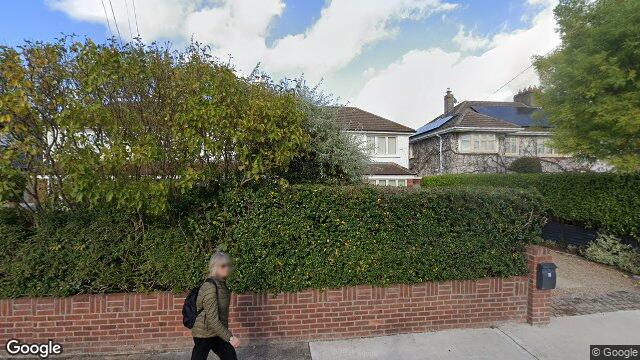 Street view of 55 Woodbine Road, Blackrock, Co Dublin