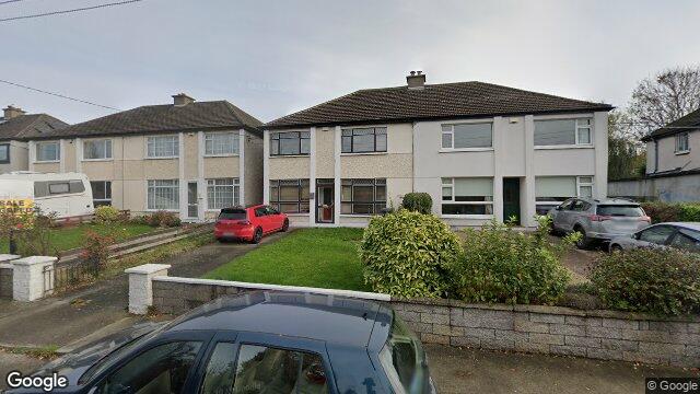 Street view of 52 Thomastown Road, Dun Laoghaire, Dublin