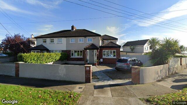 Street view of 67 St Margarets Avenue, Raheny, Dublin 5