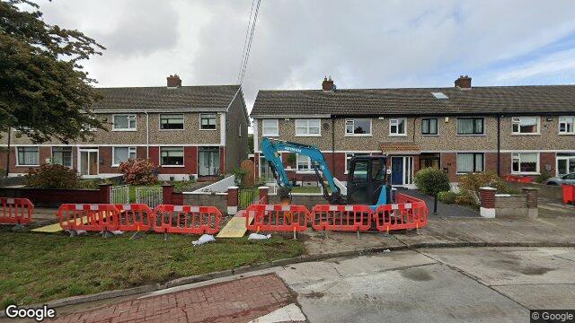 Street view of 13 Glenwood Road, Dublin