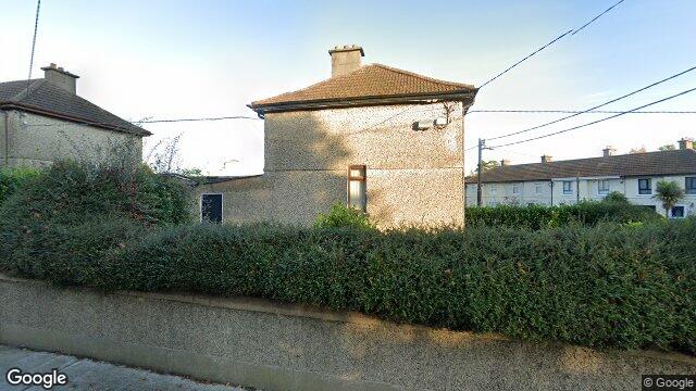 Street view of 59 Oliver Plunkett Avenue, Monkstown Farm, Dun Laoghaire