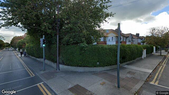 Street view of 27 Upper Eden Road, Sandycove, Co. Dublin