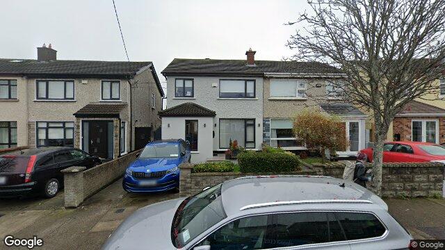 Street view of 12 Montrose Avenue, Dublin 5