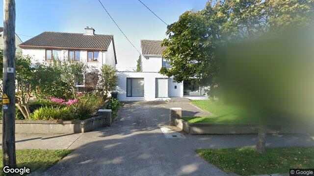 Street view of 13 Holly Park Avenue, Blackrock
