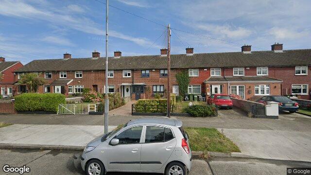 Street view of 10 Edenmore Crescent, Raheny, Dublin 5