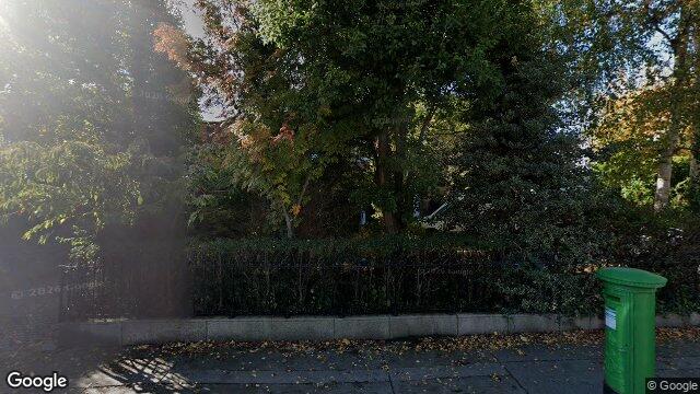 Street view of 37 Park Avenue, Sandymount