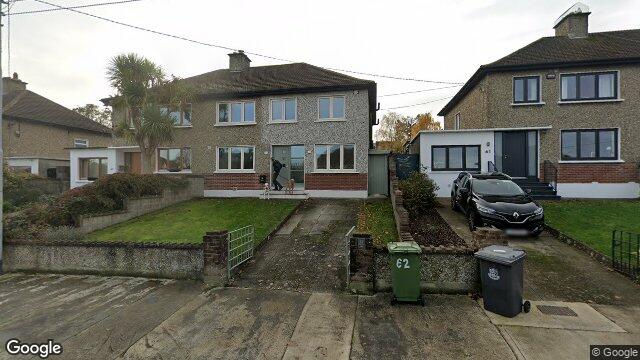 Street view of 62 Silchester Park, Dublin
