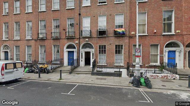 Street view of Flat 1, 17 Gardiner Place, Dublin 1