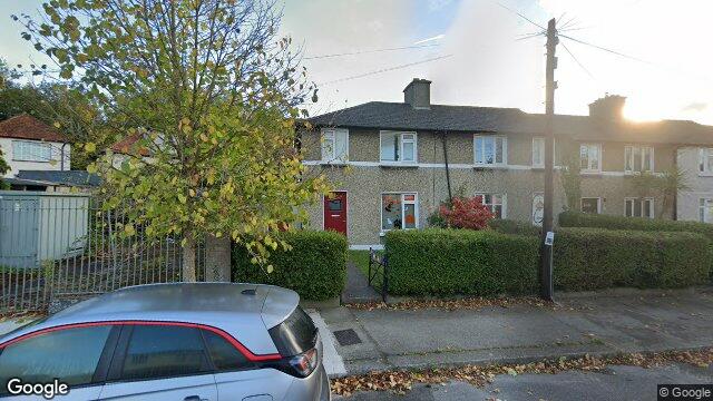 Street view of 14 Croydon Terrace, Dublin 3