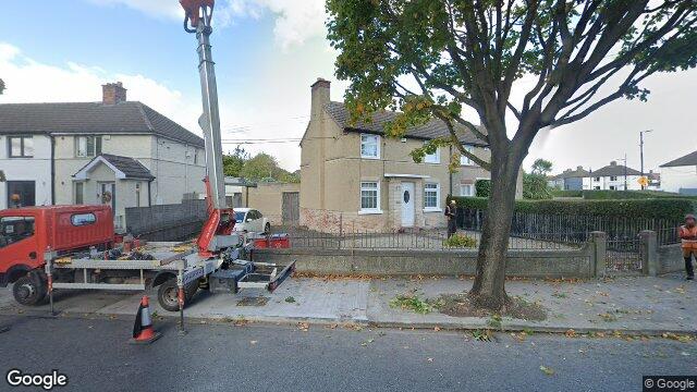 Street view of 108 Collins Avenue East, Dublin 5