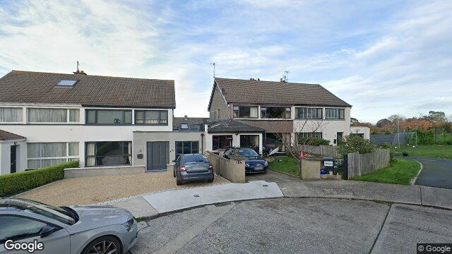 Street view of 187 Ballinclea Heights, Killiney