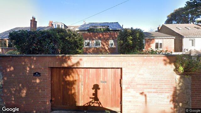 Street view of 4 Clyde Lane, Ballsbridge Dublin 4