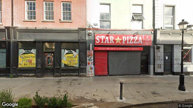 Street view of Flat 1, 46 Talbot Street, Dublin 1