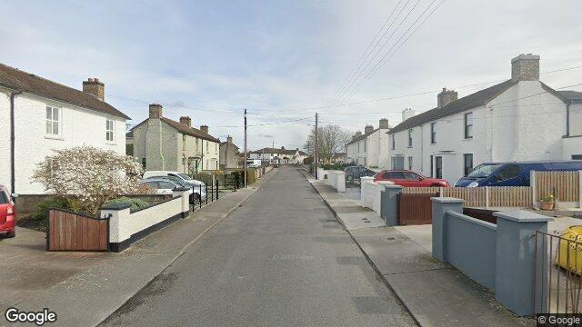 Street view of Dodsborough Cottages, Lucan