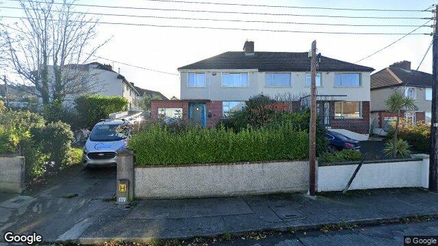 Street view of St Therese, 54 Hillside, Dalkey
