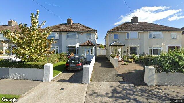 Street view of 37 Seafield Crescent, Blackrock