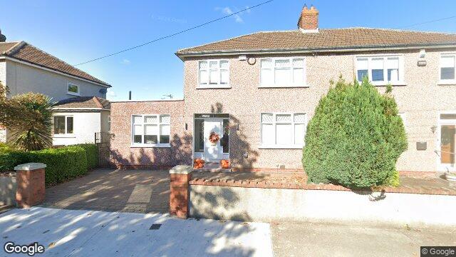 Street view of 28 Ennafort Road, Dublin 5