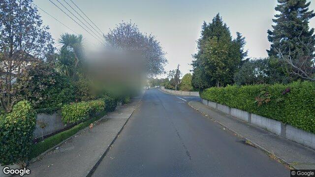 Street view of Beech Park Road, Foxrock