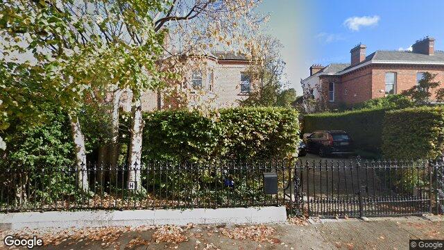 Street view of 76 Park Avenue, Dublin 4