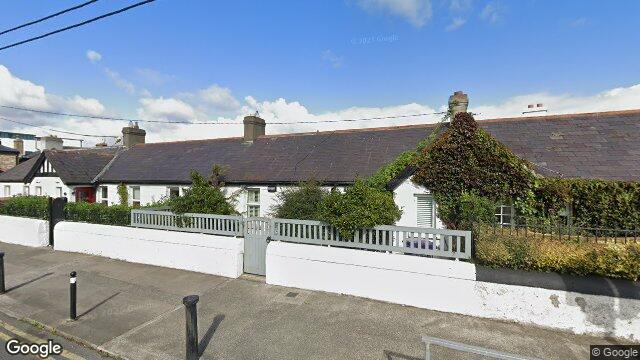 Street view of 2 Lower Eden Road, Glasthule, Dun Laoghaire