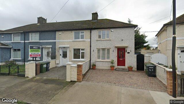 Street view of 50 Clanmaurice Road, Donnycarney, Dublin 5