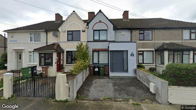 Street view of 62 Clanawley Road, Dublin 5